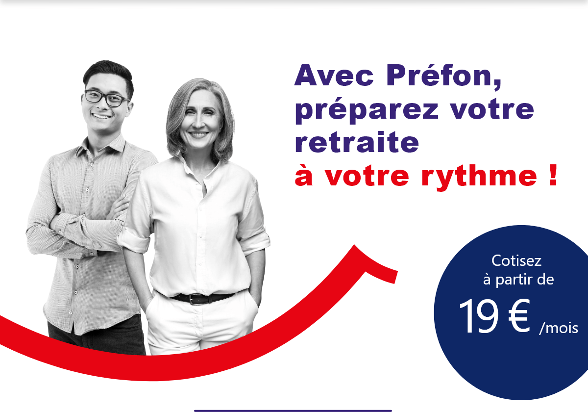 Avec préfon, préparez votre retraite