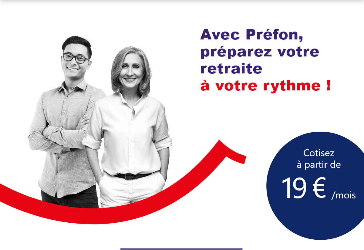 Avec préfon, préparez votre retraite